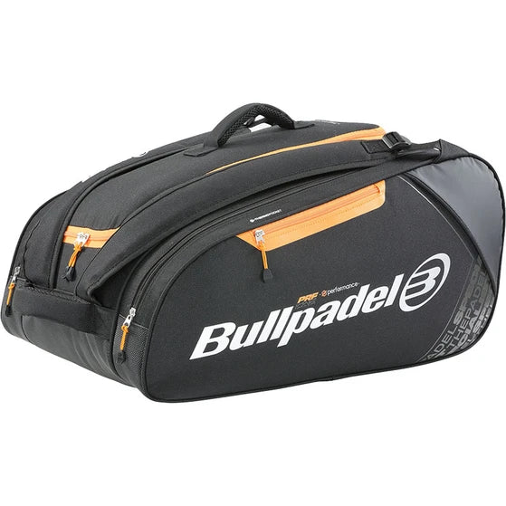 Bullpadel Performance Zwart/Oranje Padeltas