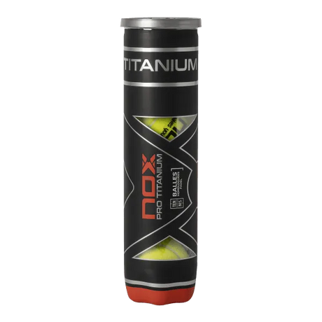 NOX Pro Titanium 4st. Padelballen