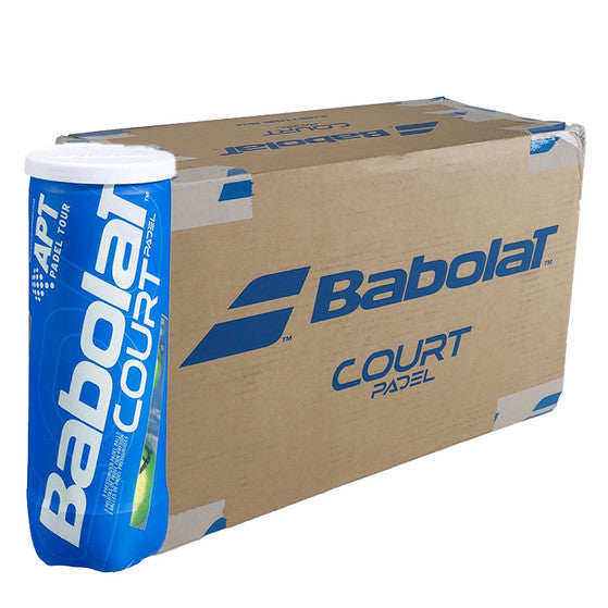 Babolat Court X3 Doos 24 x 3 stuks Padelballen