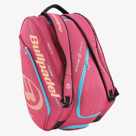 Bullpadel Flow 2022 Roze/Blauw Padeltas