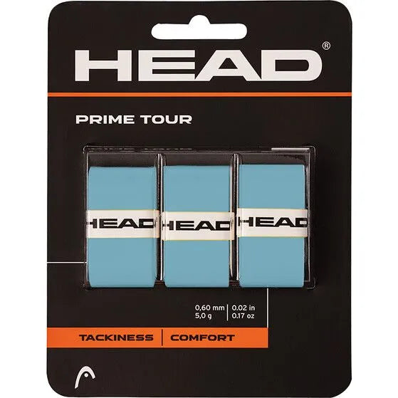 Head Prime Tour 3pk Blauw Overgrips