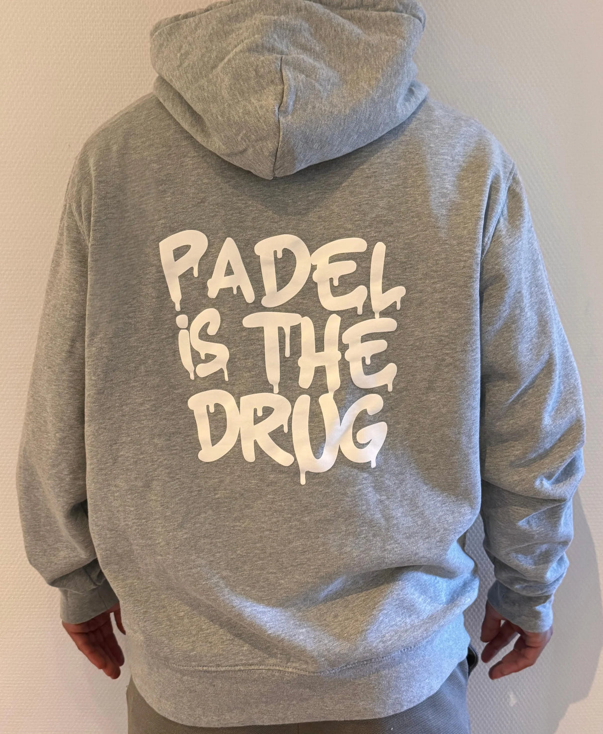 Hoodie Grijs | Padel Is The Drug