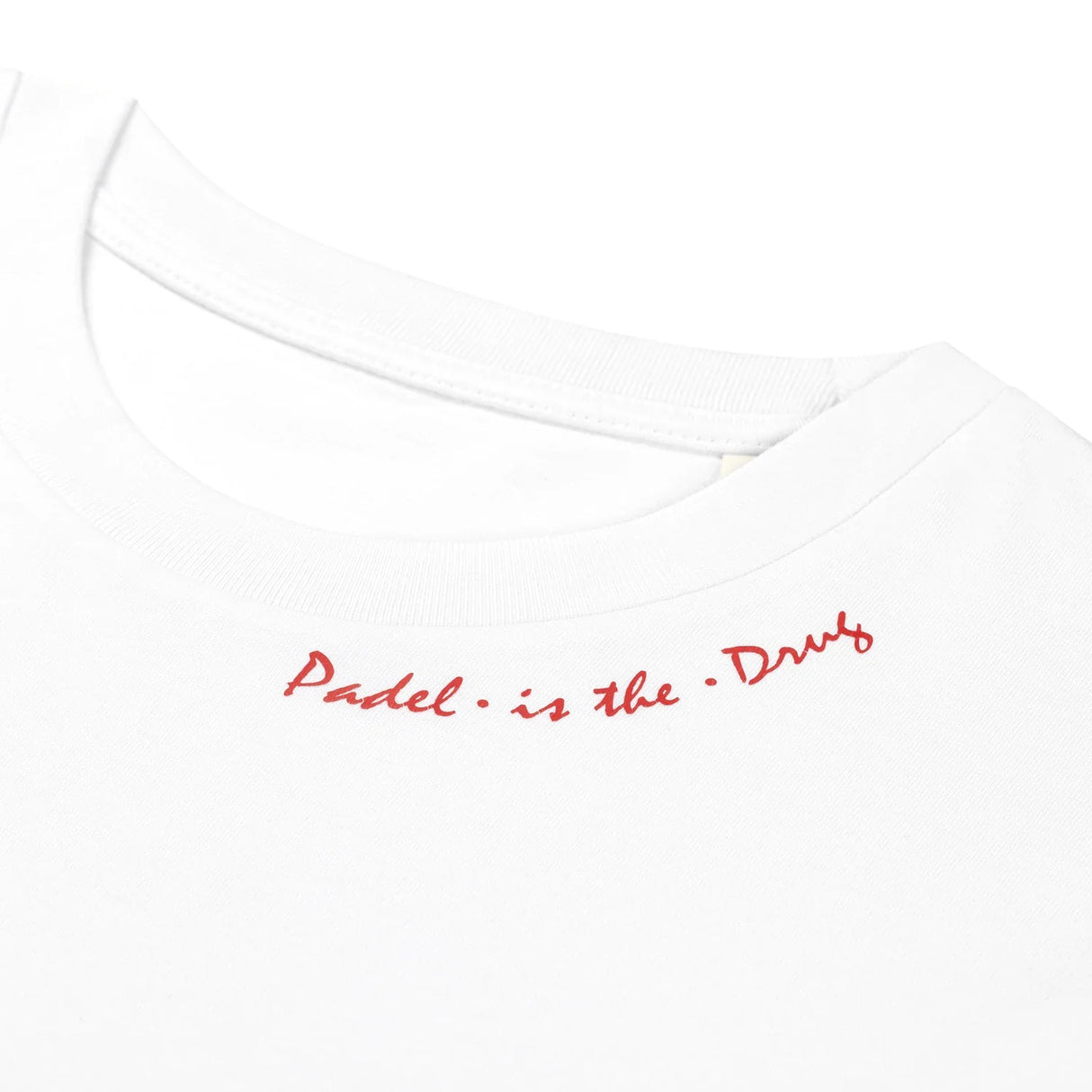 T-shirt Wit | Dames | Padel Is The Drug