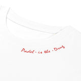 T-shirt Wit | Dames | Padel Is The Drug