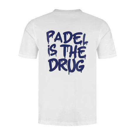 T-shirt Wit | Padel Is The Drug