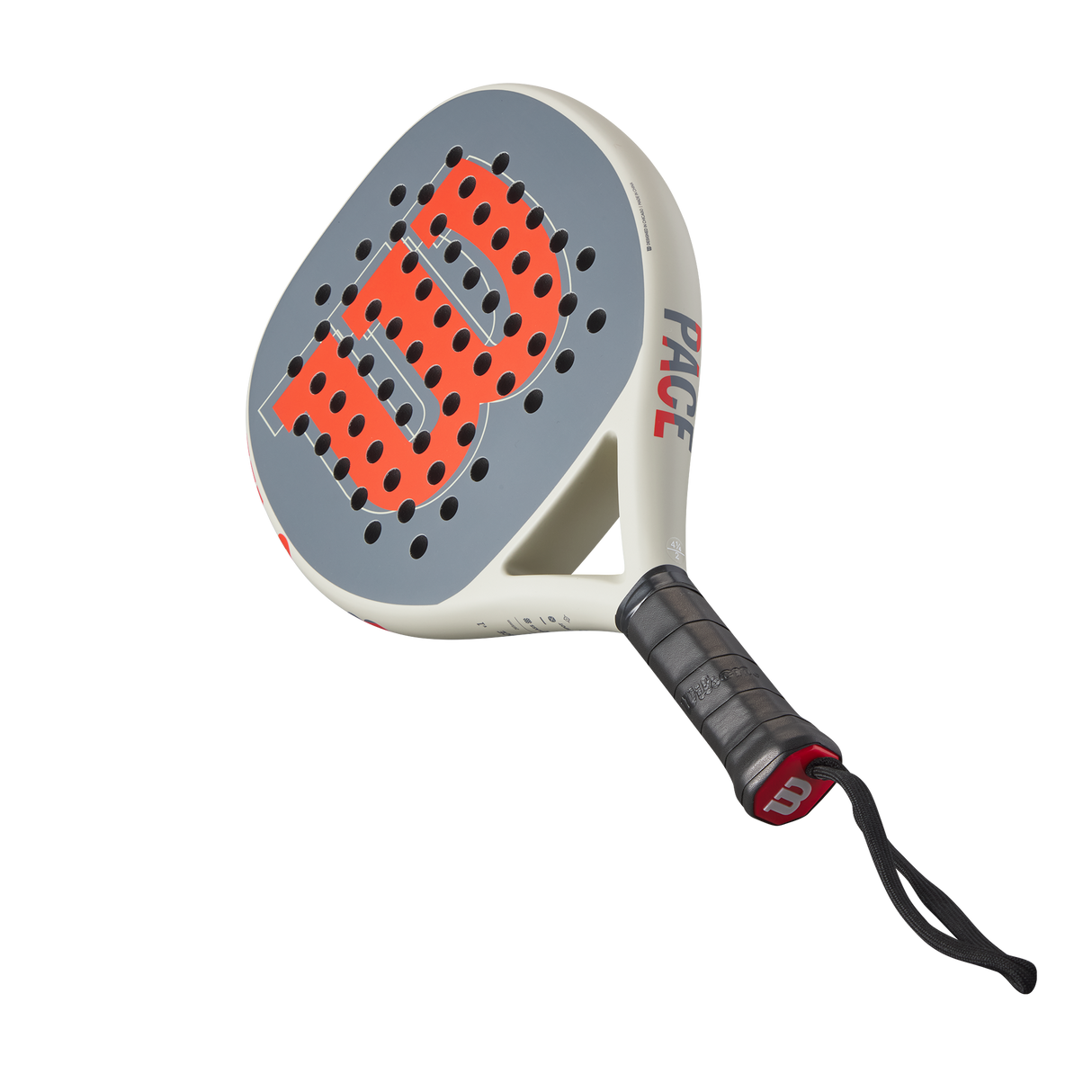 Wilson Pace V1 Rood/Zwart Padel Racket