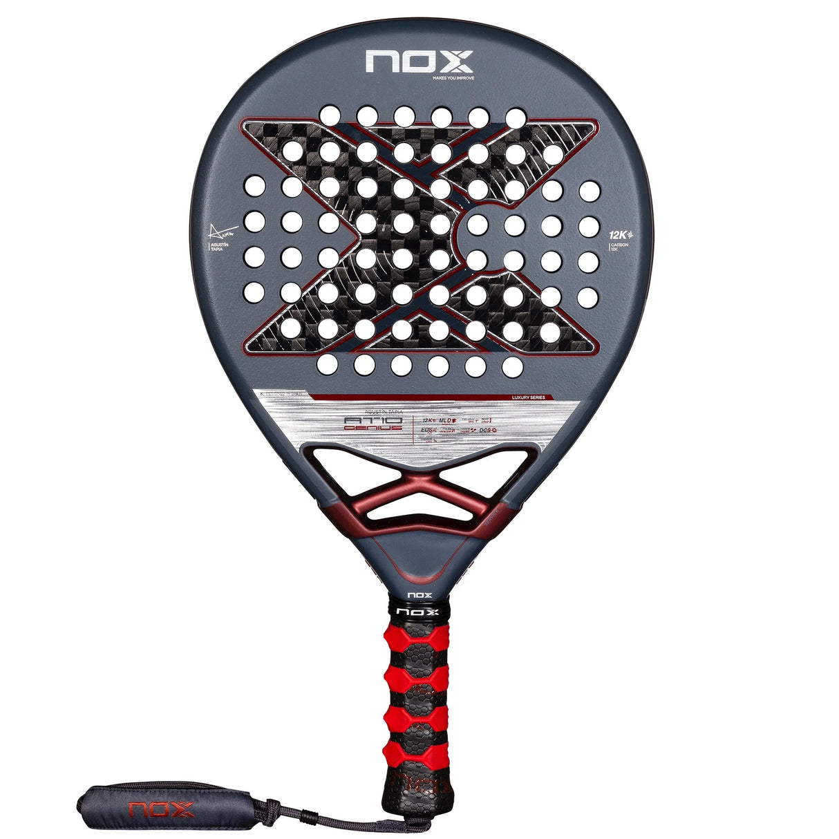 NOX AT10 Genius 12K 2025 by Agustín Tapia Padel Racket