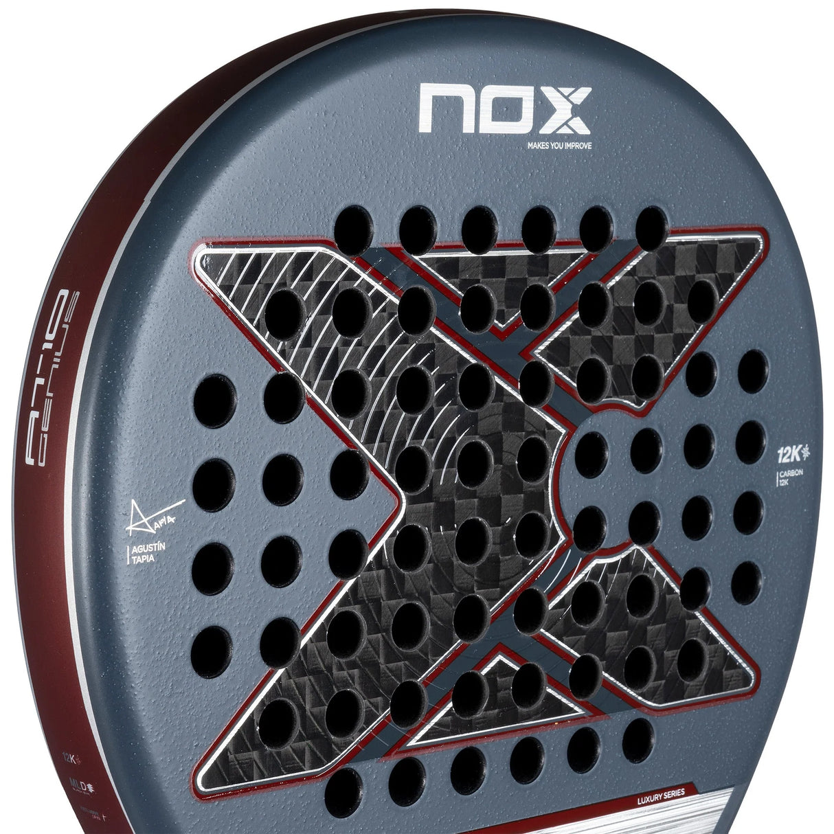 NOX AT10 Genius 12K 2025 by Agustín Tapia Padel Racket