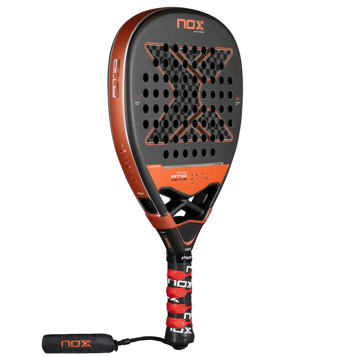 NOX AT10 Genius Attack 12K 2025 by Agustín Tapia Padel Racket