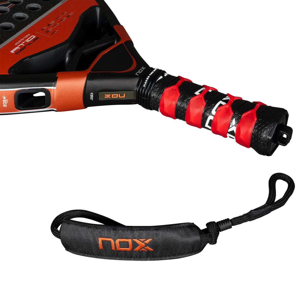 NOX AT10 Genius Attack 12K 2025 by Agustín Tapia Padel Racket