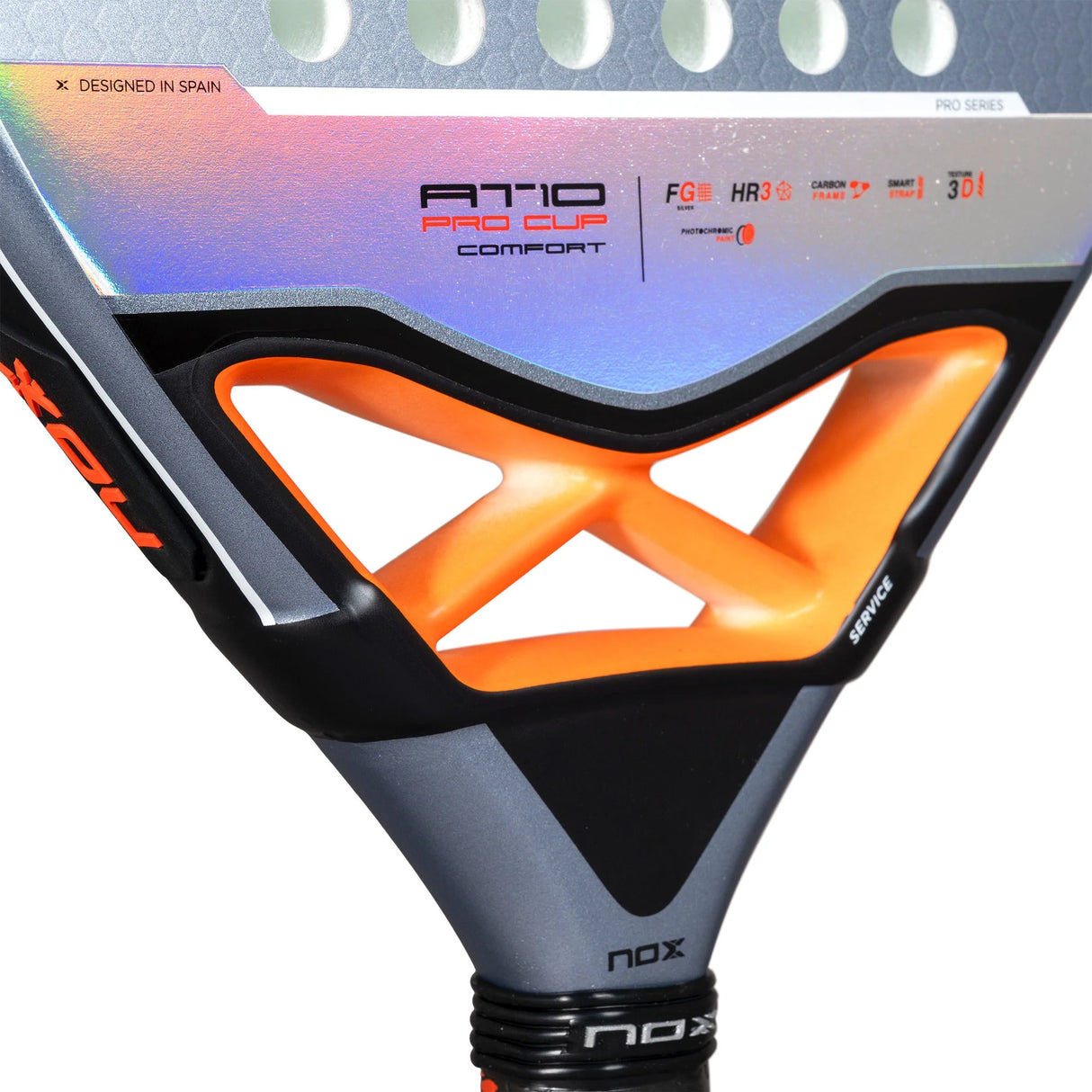 NOX AT10 Pro Cup Comfort by Agustín Tapia Padel Racket