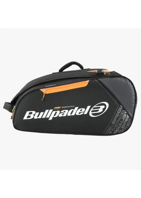 Bullpadel Performance Zwart/Oranje Padeltas